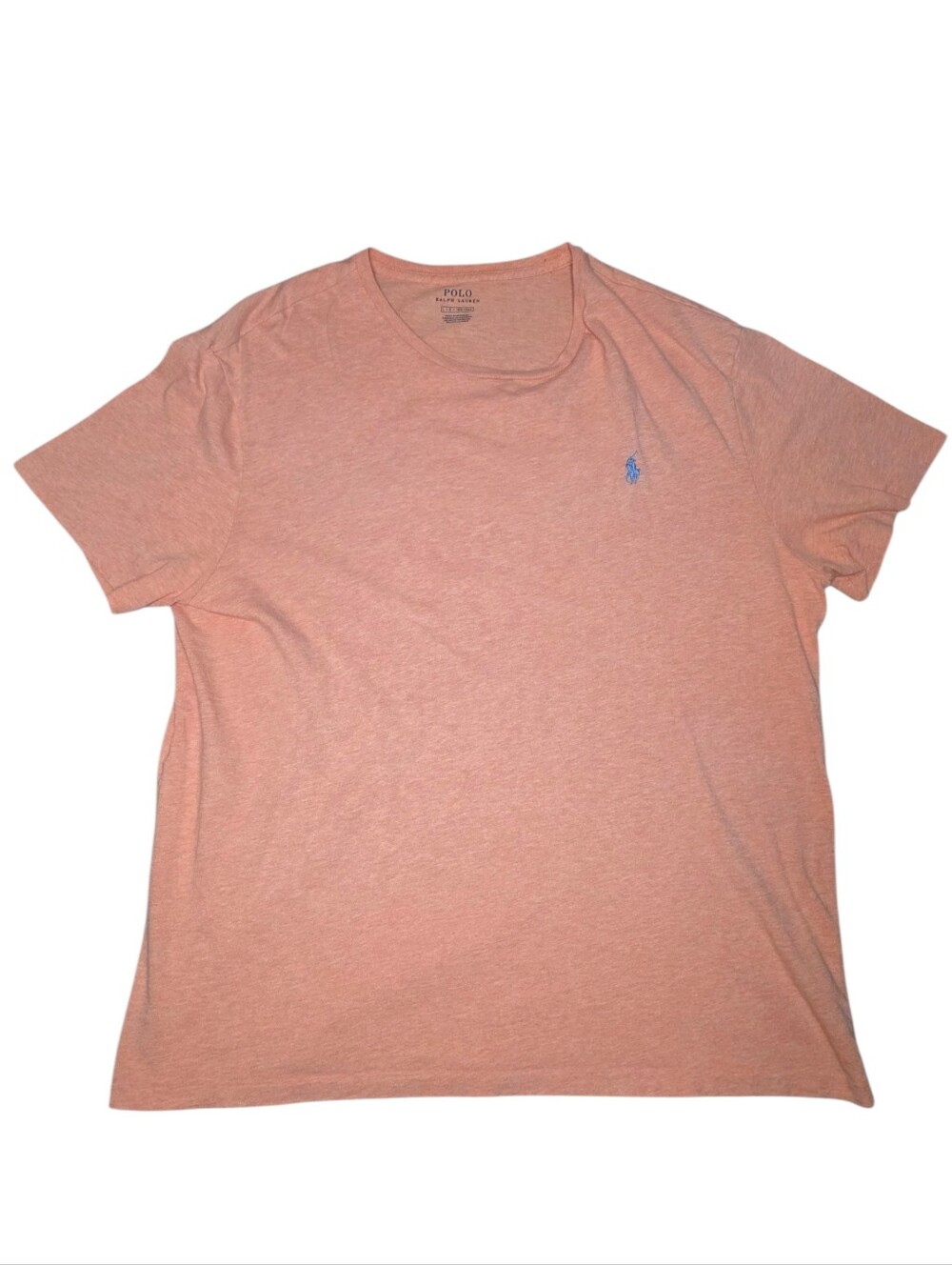 Polo by Ralph Lauren Salmon Orange T-Shirt Size Large